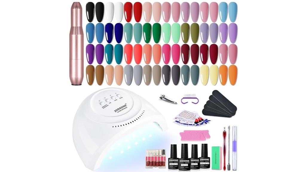 36 piece gel manicure set