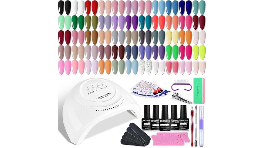 60 piece gel nail kit