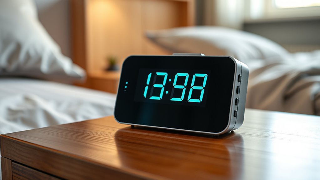 accessible senior clock features