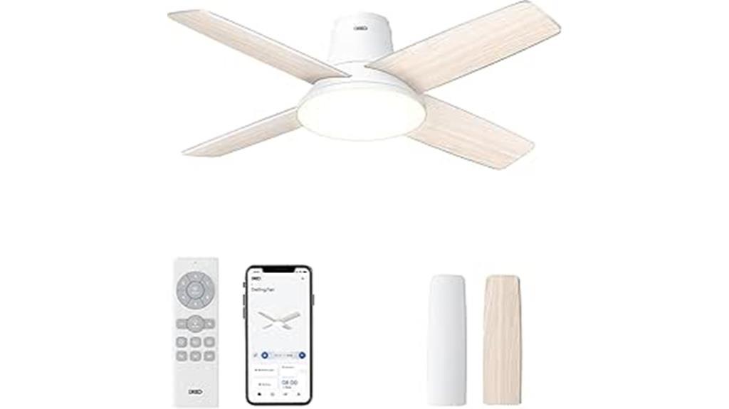 adjustable brightness fan