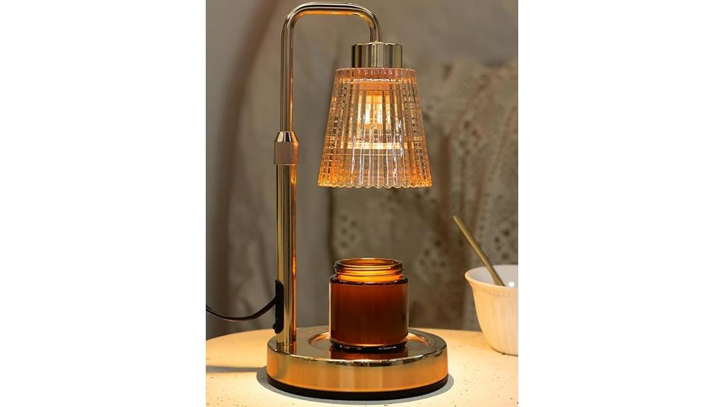 adjustable candle warmer lamp