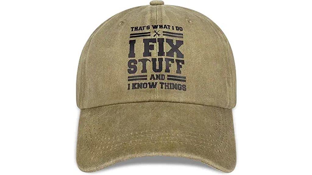 adjustable cotton cap gift