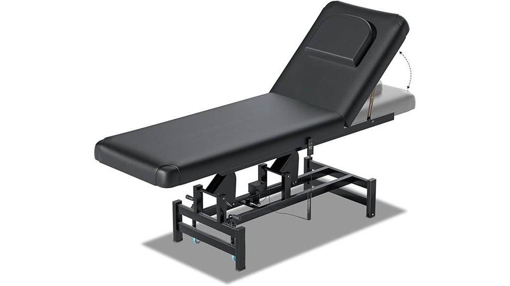 adjustable electric massage table