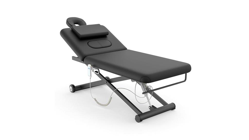 adjustable electric massage table