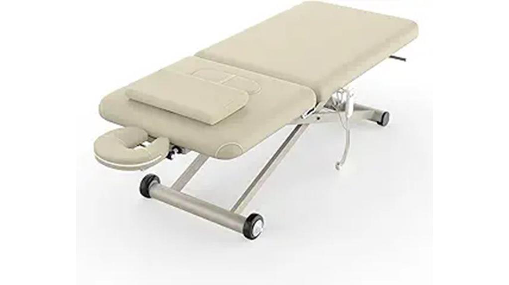 adjustable electric massage table