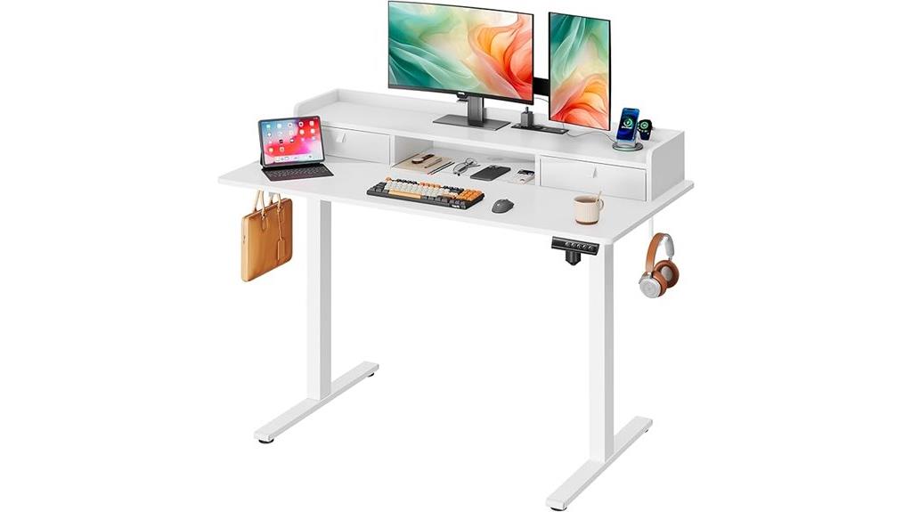 adjustable electric standing desk