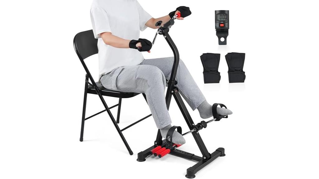 adjustable pedal exerciser bike