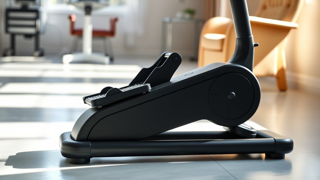 adjustable safe exercise features