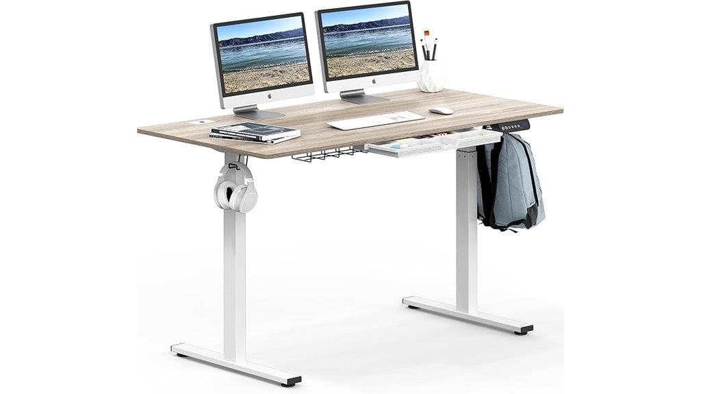 adjustable standing desk