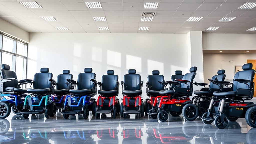 affordable comfortable electric wheelchairs