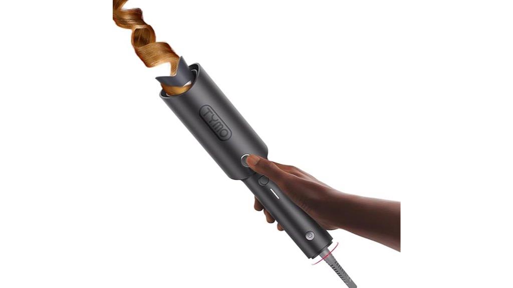 automatic rotating curling wand
