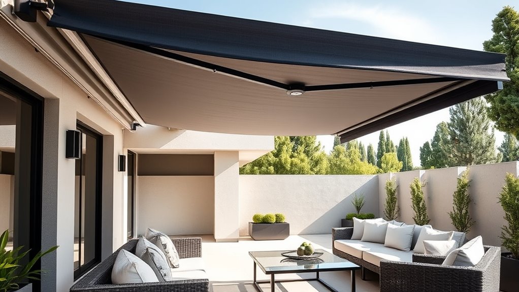 awnings size durability safety