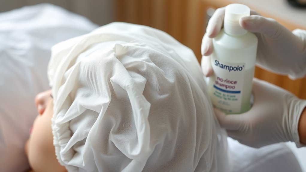 bedridden hair care solutions