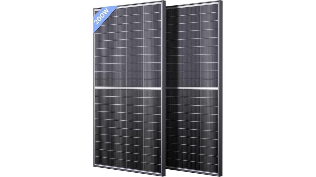 bifacial 400w solar pack