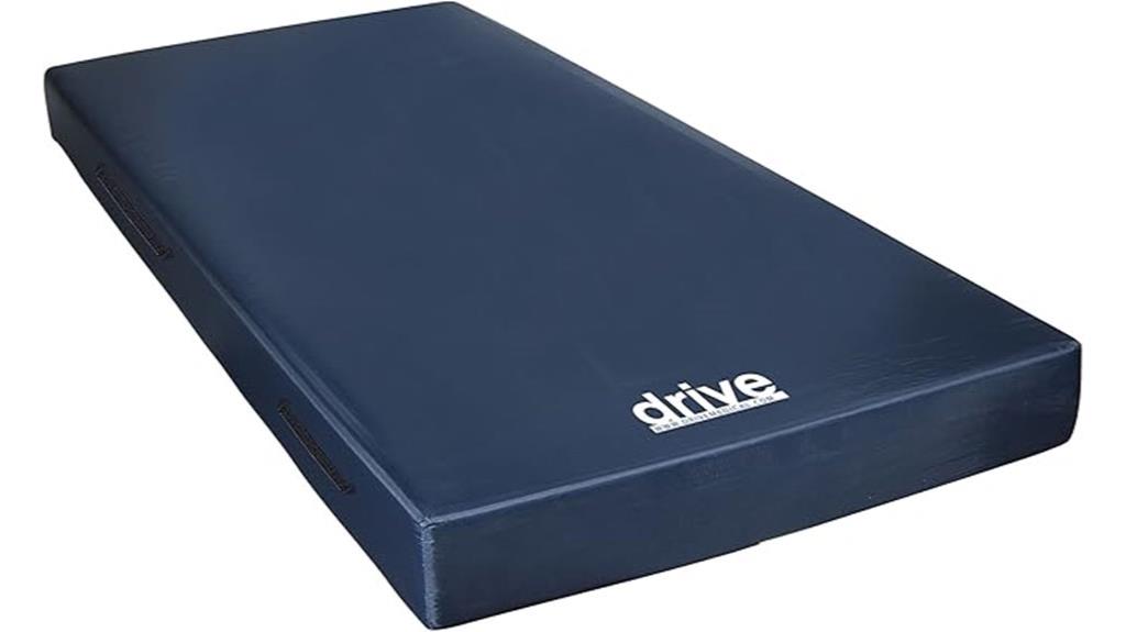 blue foam comfort mattress
