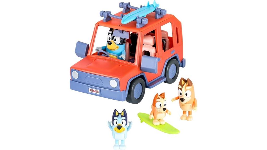 bluey heeler family vehicle
