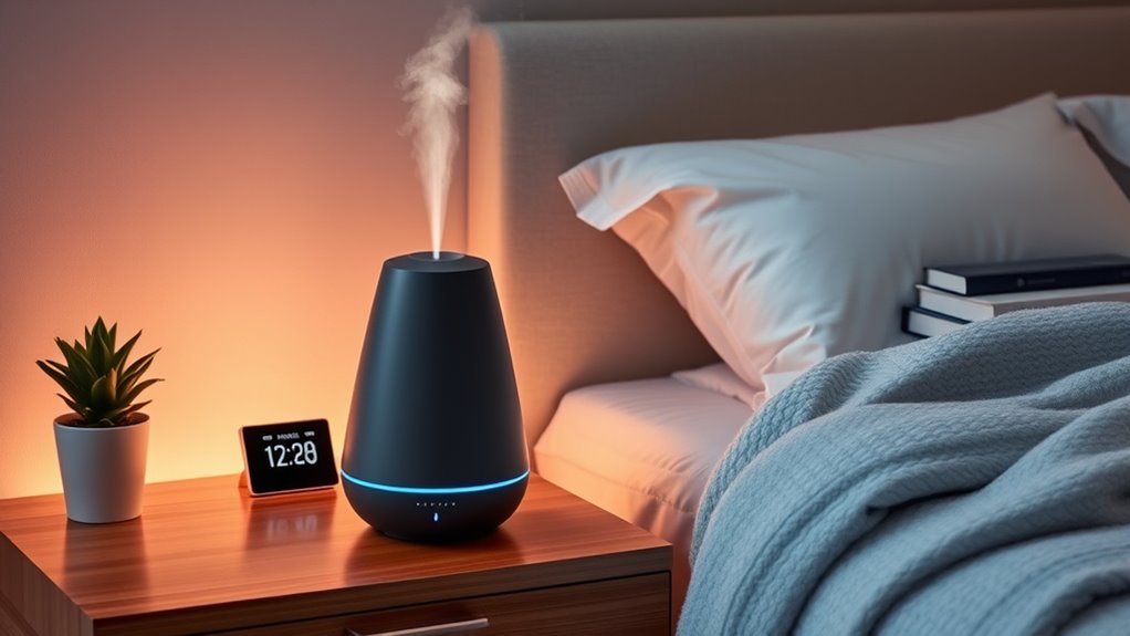 choosing bedroom humidifier features