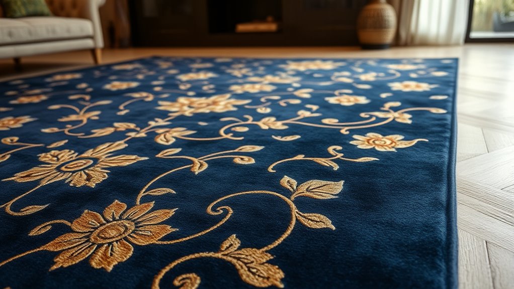 choosing quality navy silk