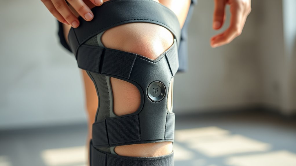 comfortable adjustable knee support