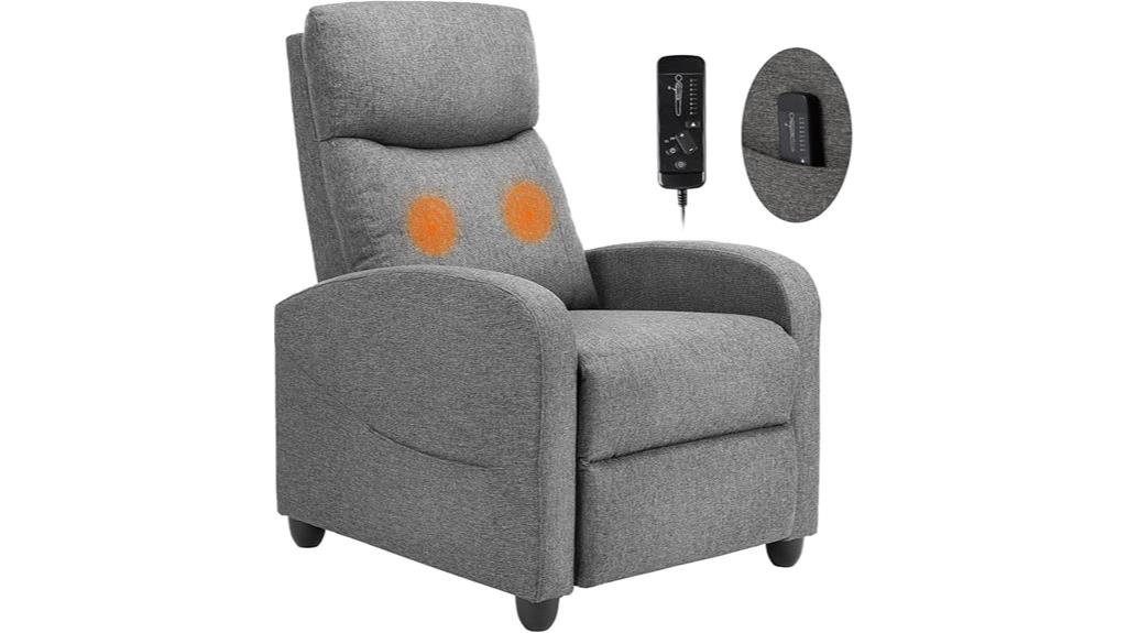 comfortable adult massage recliner