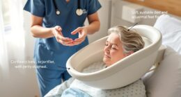 comfortable bedside hair washers