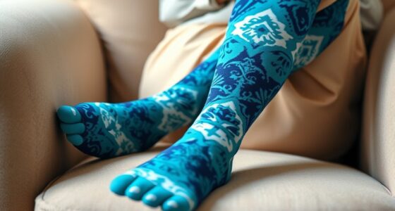comfortable elderly compression socks