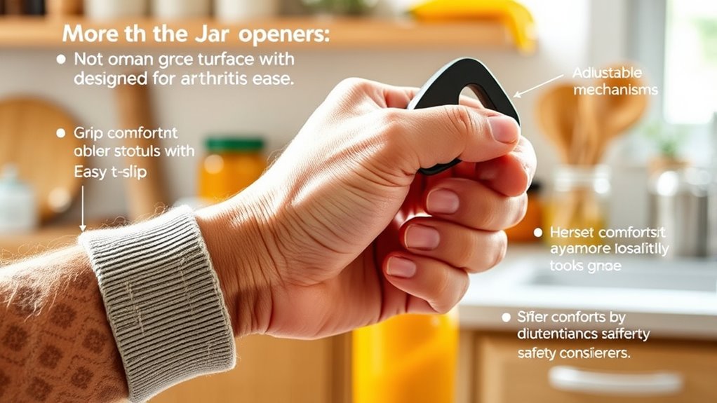 comfortable ergonomic jar opener