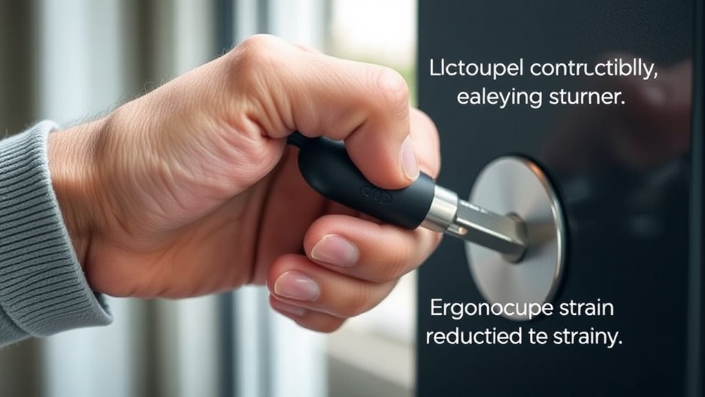 comfortable grip easy attachment