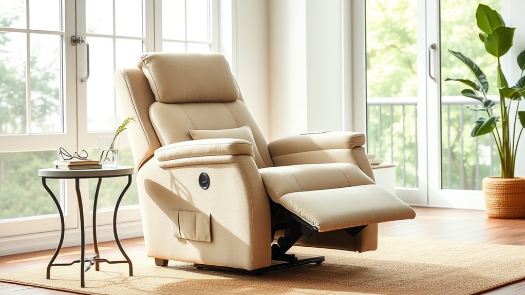 comfortable safe adjustable recliner