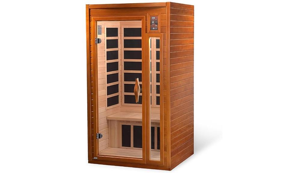 compact infrared sauna bluetooth
