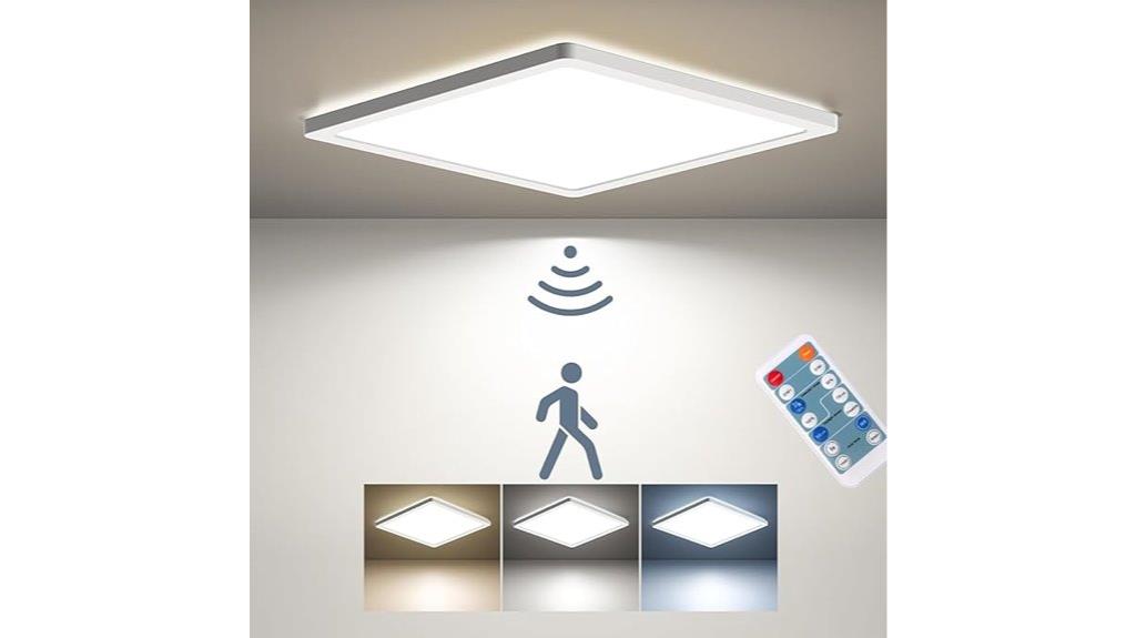 dimmable motion sensor light