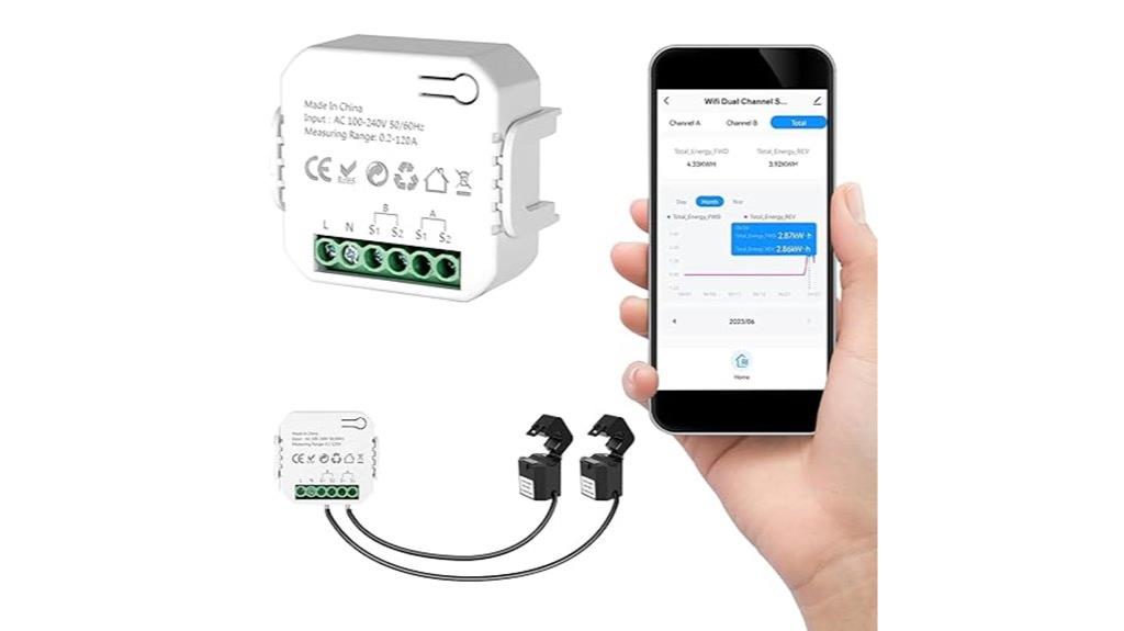 dual 120a current transformers