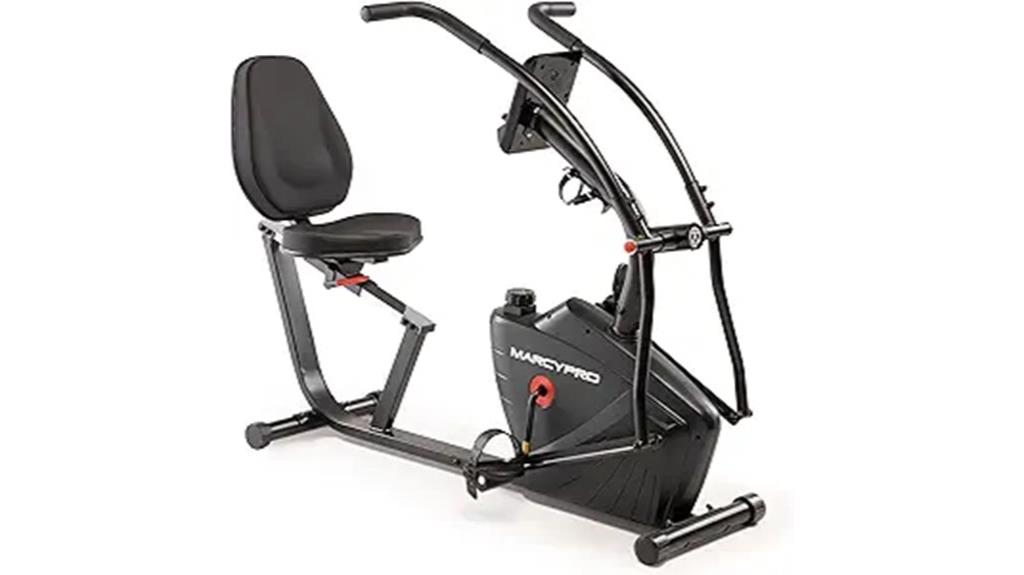 dual action exercise bike