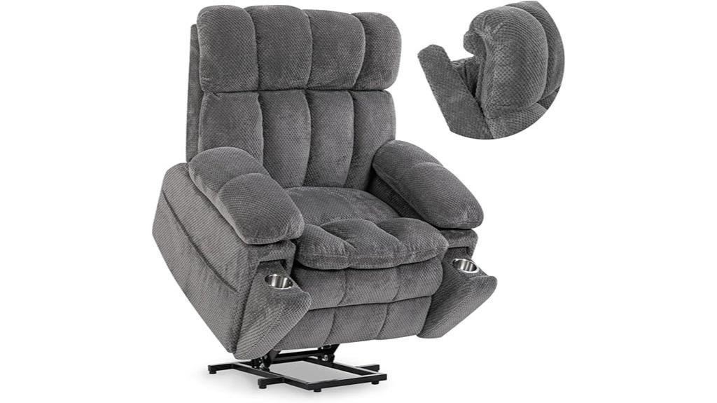 dual motor lift recliner