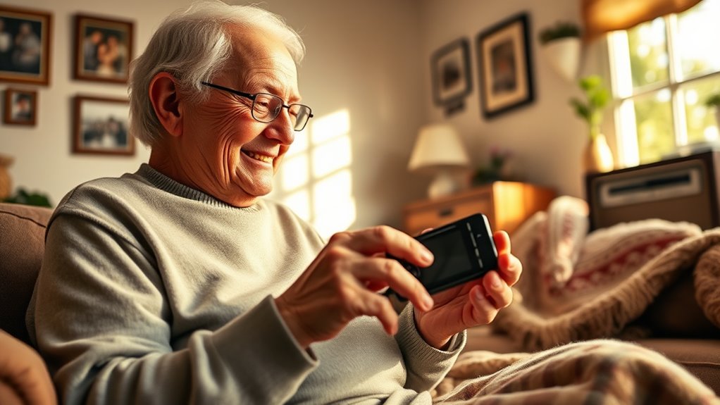 easy to use senior music player