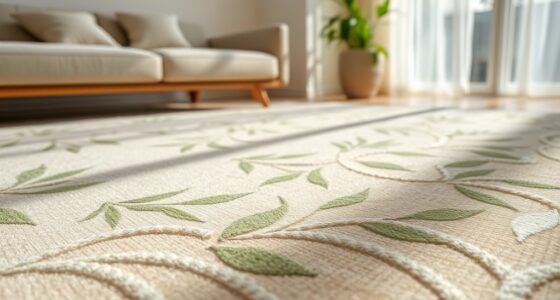 eco friendly bamboo silk rugs