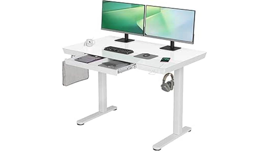 electric 48 inch standing desk