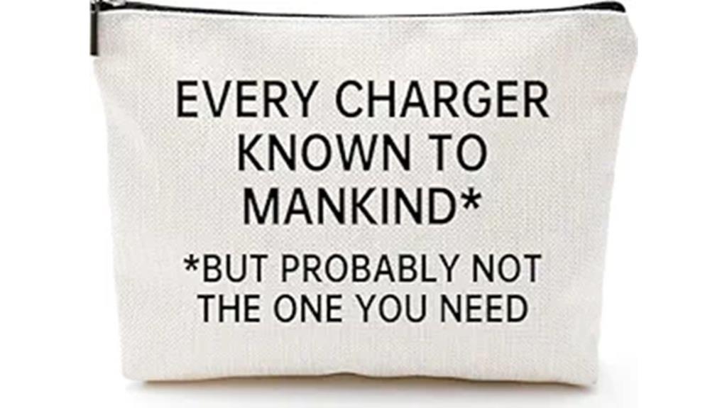 electronic accessories travel pouch