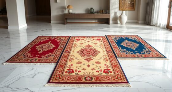 elegant silk rug selection