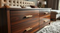 elegant solid wood dresser storage