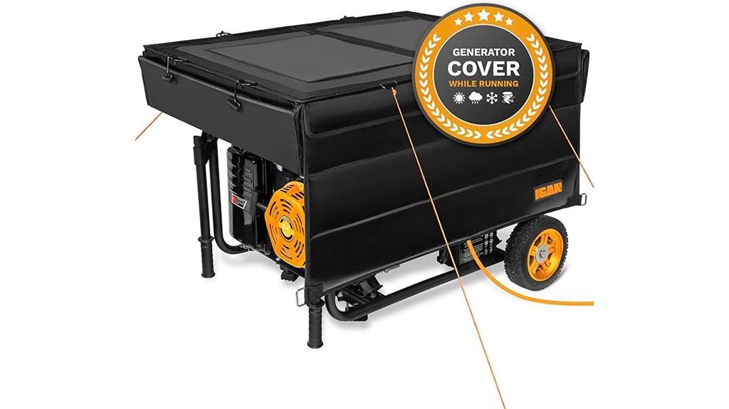generator cover for large wattage