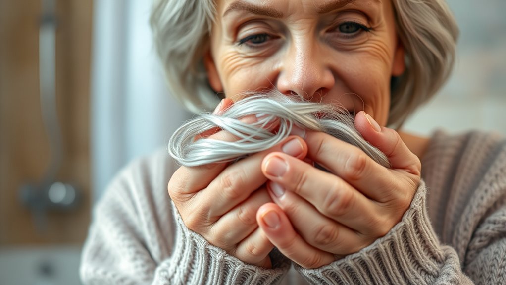 gentle elderly hair cleansing