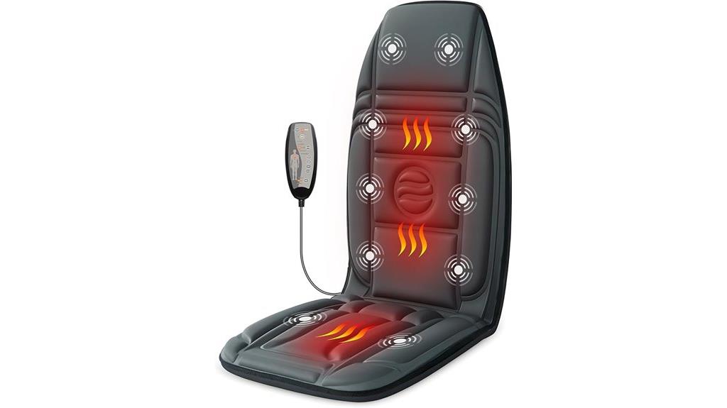 heated vibration back massager