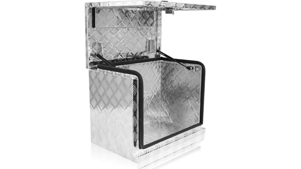 heavy duty aluminium toolbox