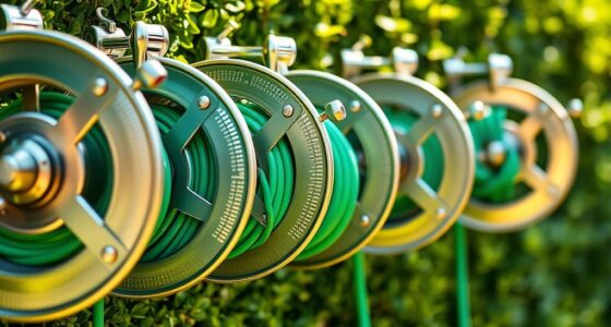 heavy duty metal hose reels