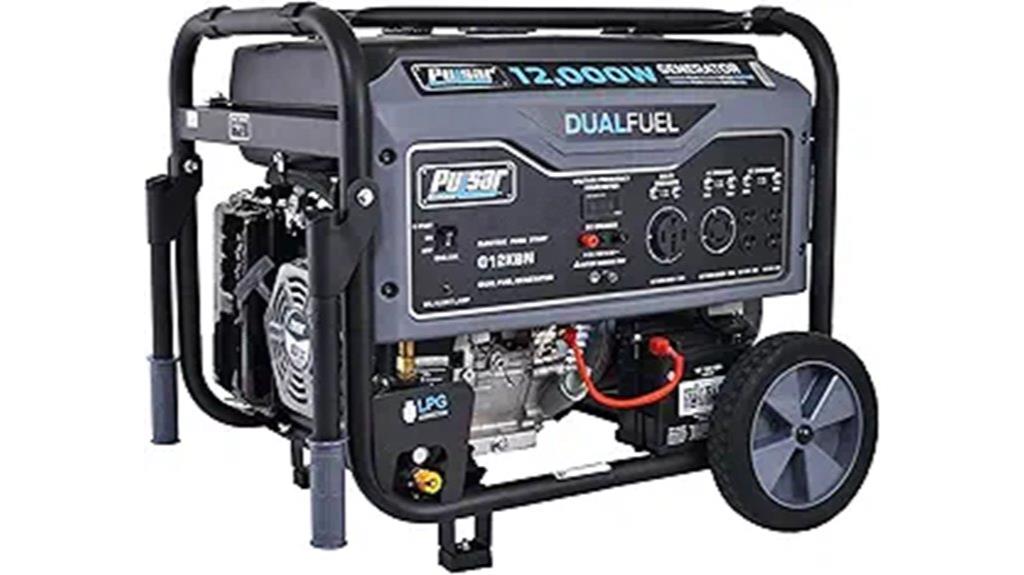heavy duty portable dual fuel