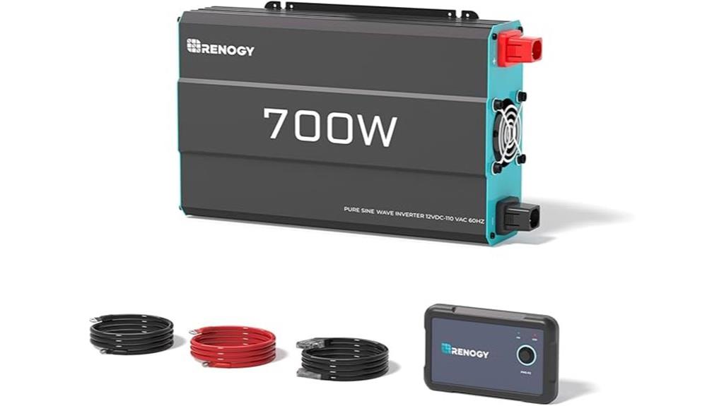 high power inverter remote