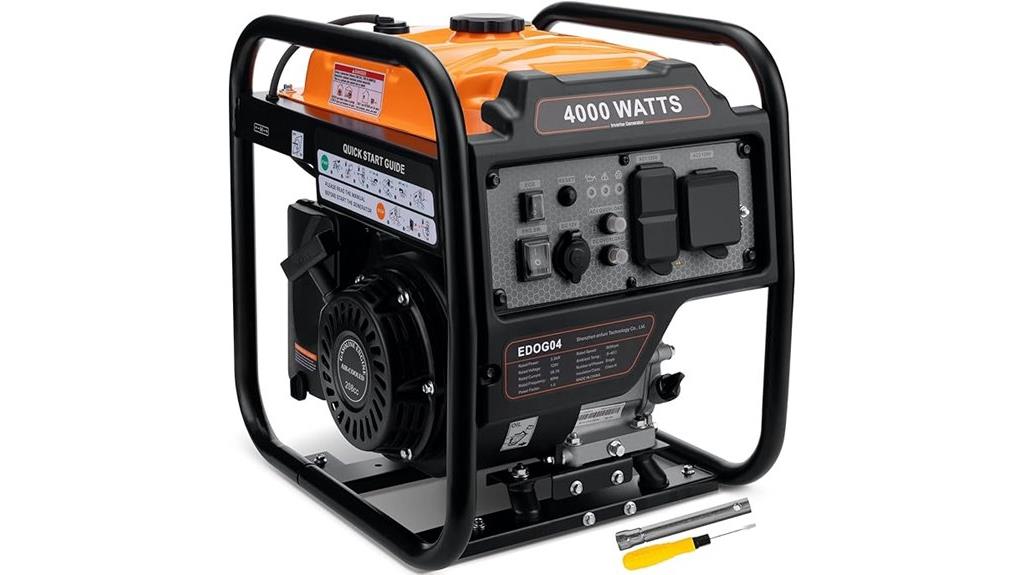 high power portable gas generator