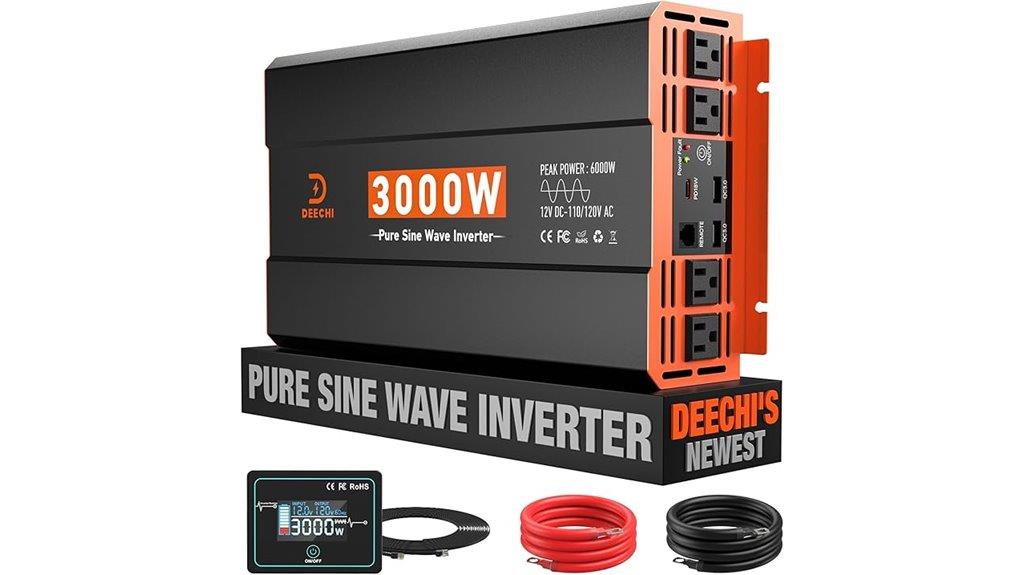 high power pure sine wave