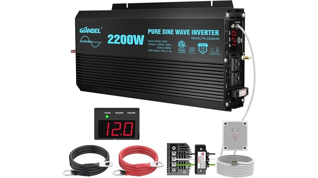 high power sine wave inverter